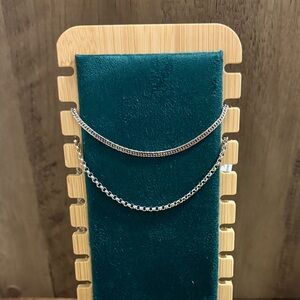 NWT - Stainless Steel Bracelet Set